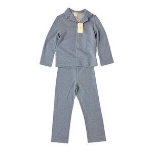 AMIKI - PAJAMAS - 60%COTTON - SWEAT- BABY BLUE - NWT